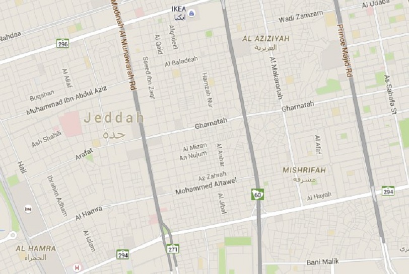 jeddah map